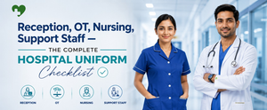 Reception, OT, Nursing, Support Staff — The Complete Hospital Uniform Checklist