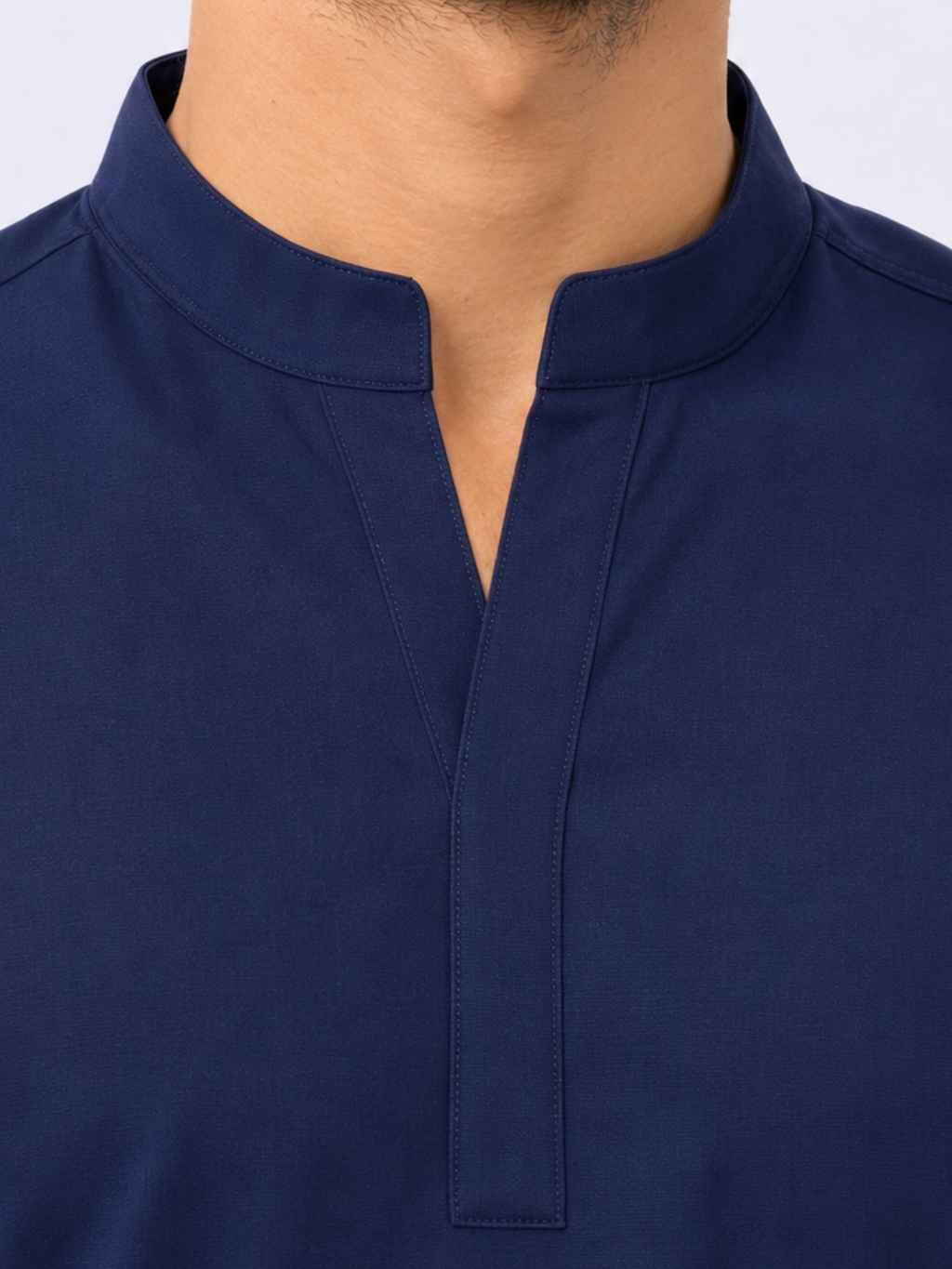 TSM 6 POCKET MANDARIN (NAVY BLUE) MEN SCRUB