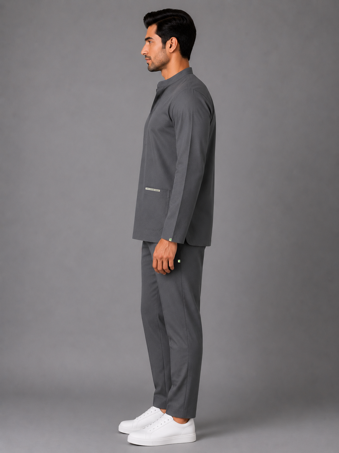 ELITE 6 POCKET MANDARIN (GREY) MEN