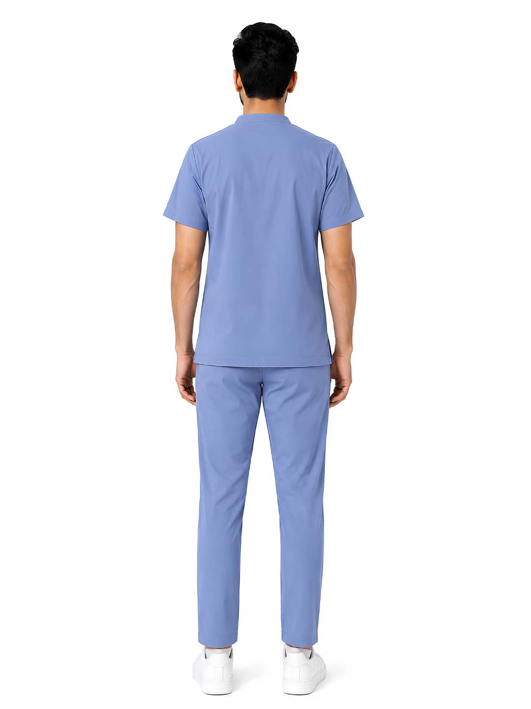 ONYX 4 POCKET MANDARIN MEN (BLUE) SCRUB