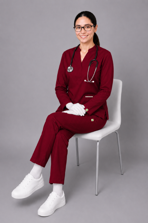ELITE MANDARIN (MAROON) WOMEN