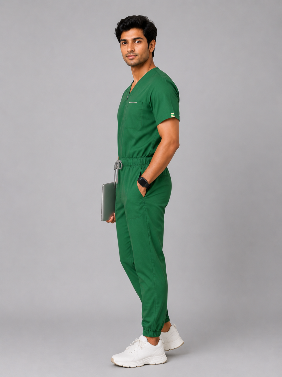 GREEN SWASTHYA SUTRA JOGGER JUMPSUIT FOR MEN