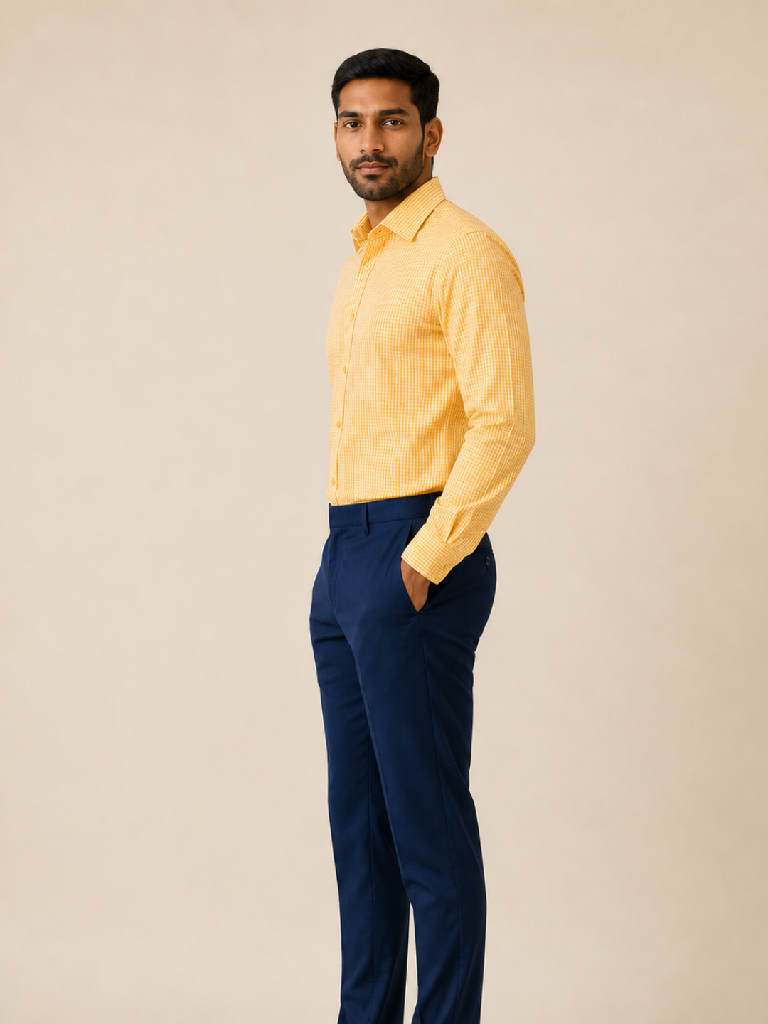 YELLOW GDA DRESS FOR MEN