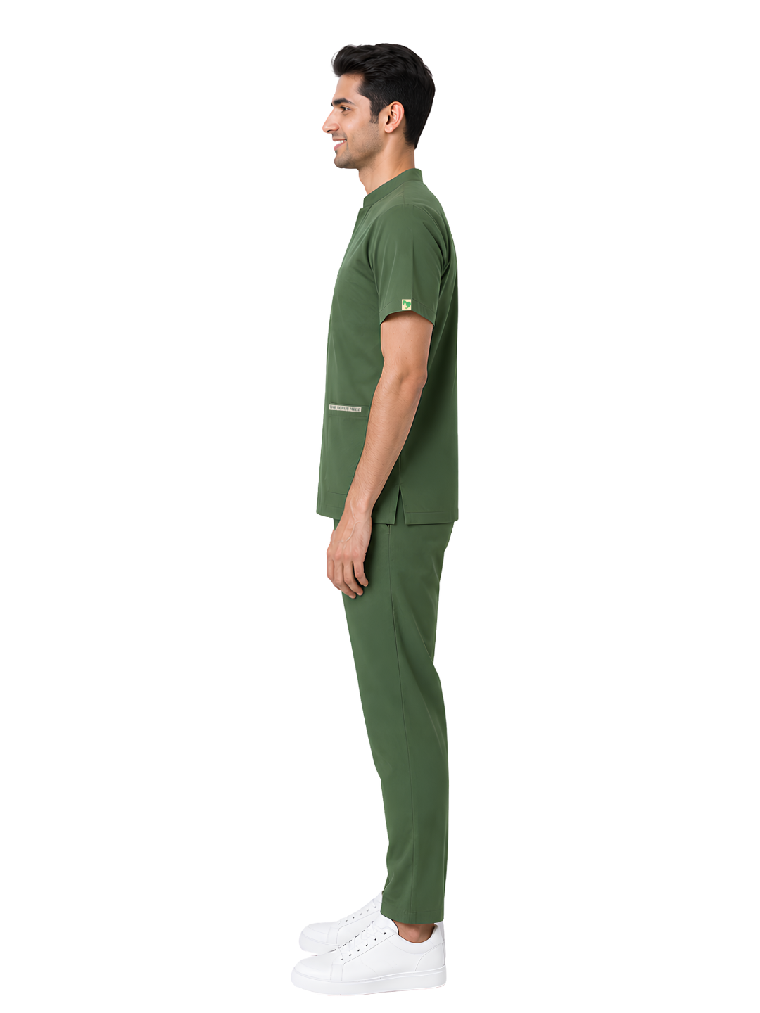 ONYX 4 POCKET MANDARIN MEN (GREEN) SCRUB