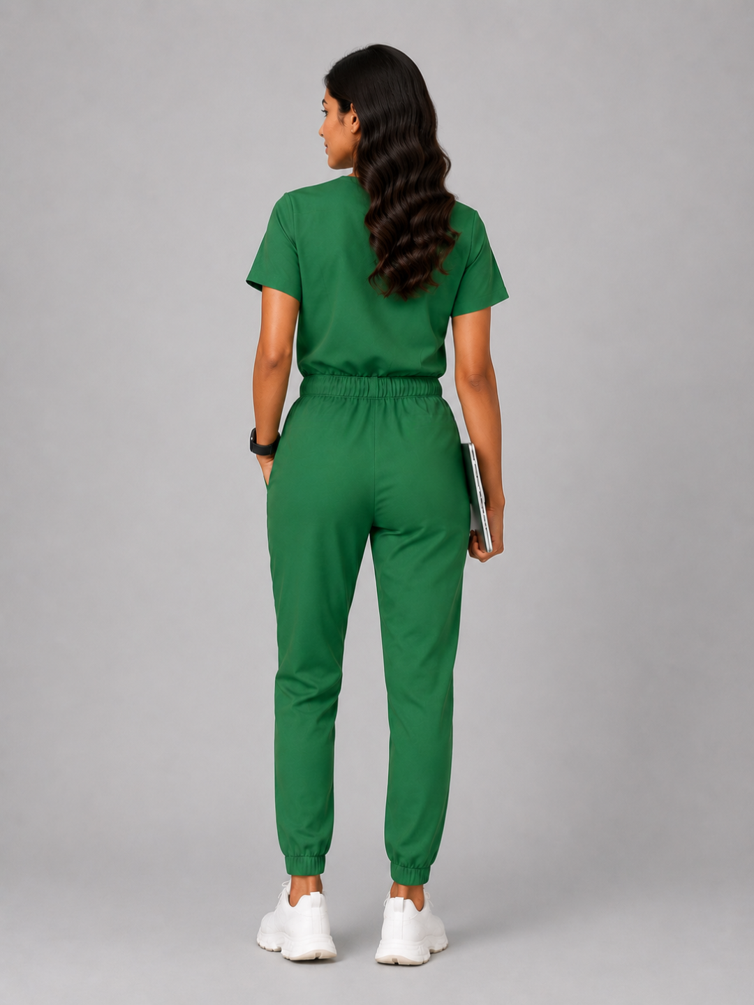 GREEN SWASTHYA SUTRA JOGGER JUMPSUIT FOR WOMEN