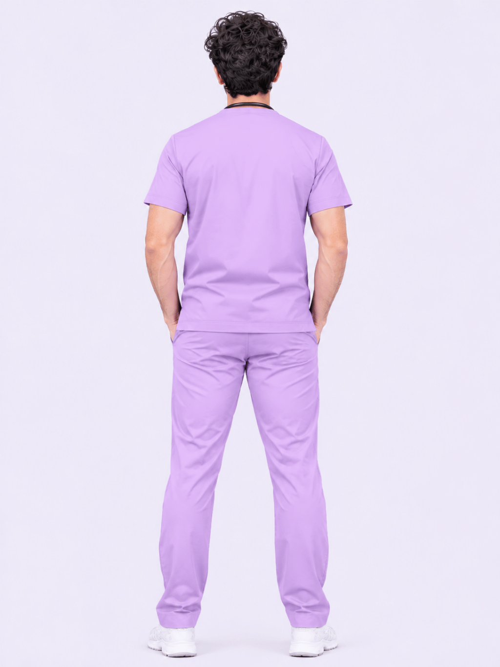 PRESTIGE 4 POCKET V NECK (LAVENDER) ACTIVE SCRUB