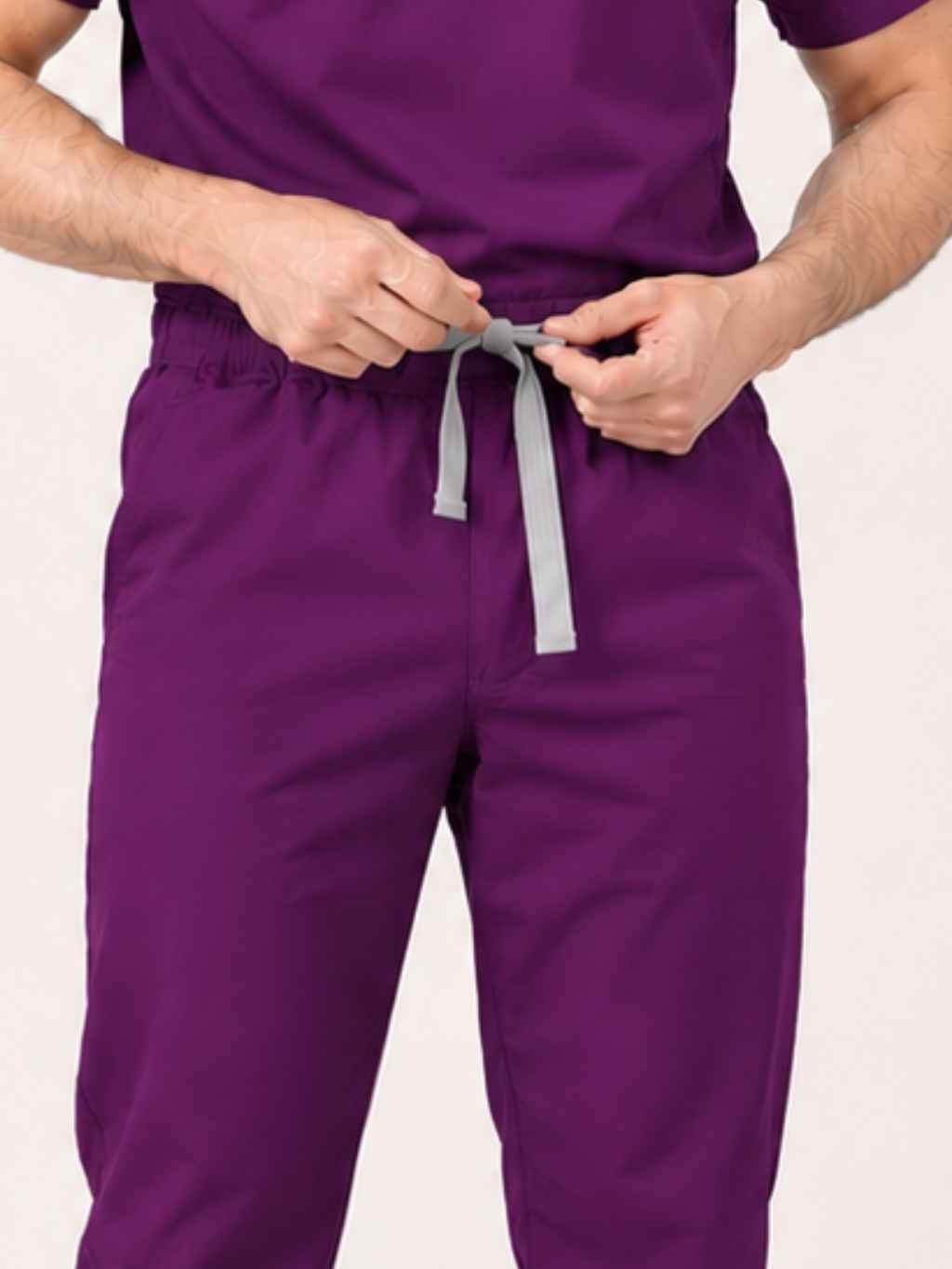 TSM 6 POCKET MANDARIN (WINE) MEN SCRUB