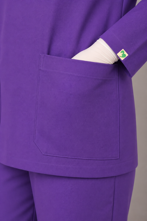 ELITE V NECK (PURPLE) WOMEN