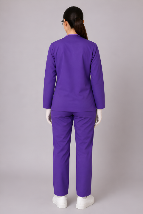 ELITE V NECK (PURPLE) WOMEN