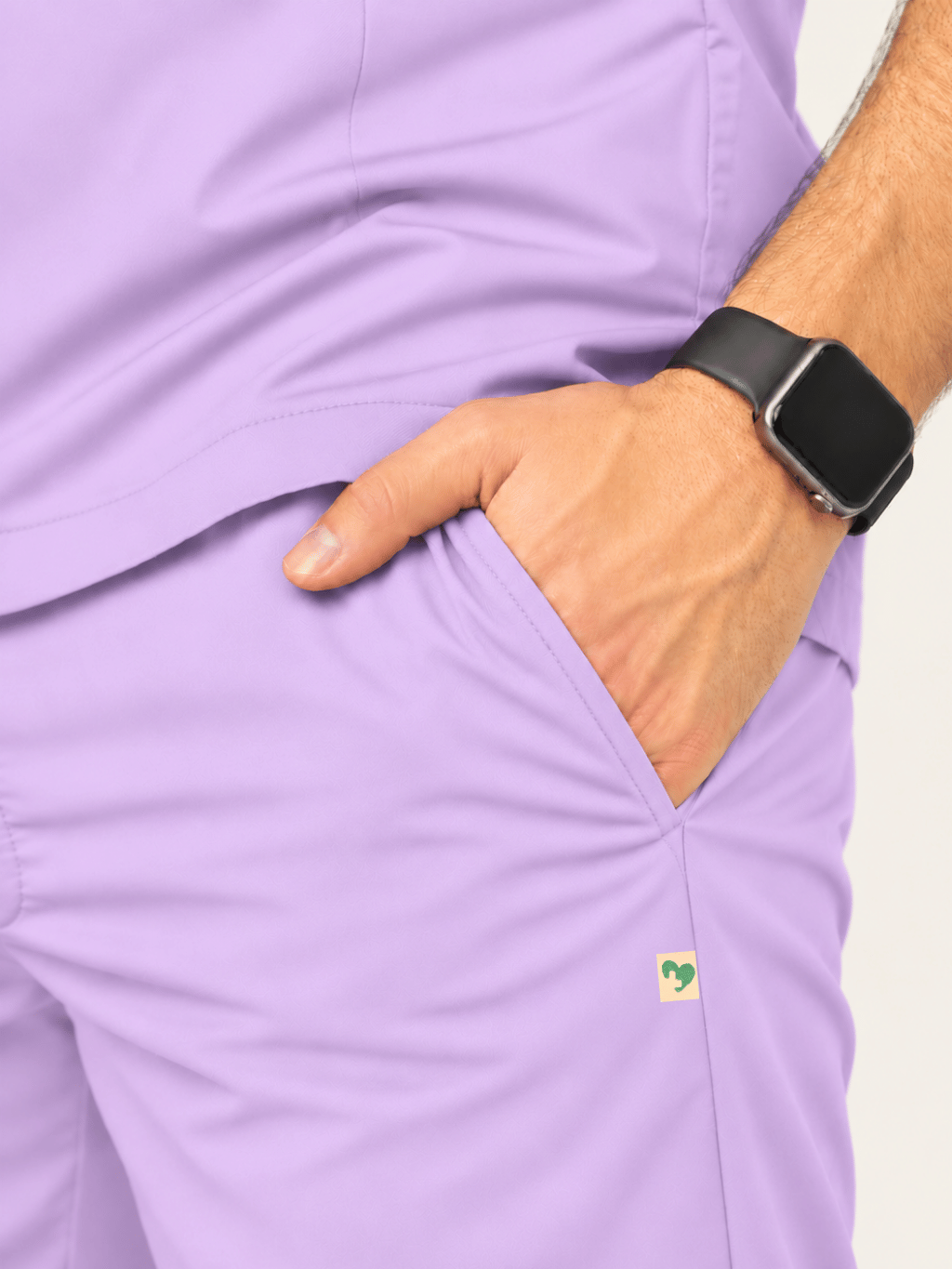 PRESTIGE 4 POCKET V NECK (LAVENDER) ACTIVE SCRUB