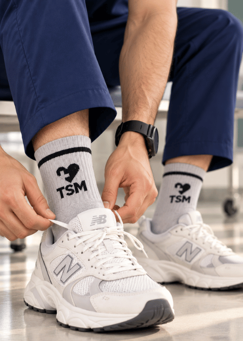 TSM SOCKS GREY PACK OF 3