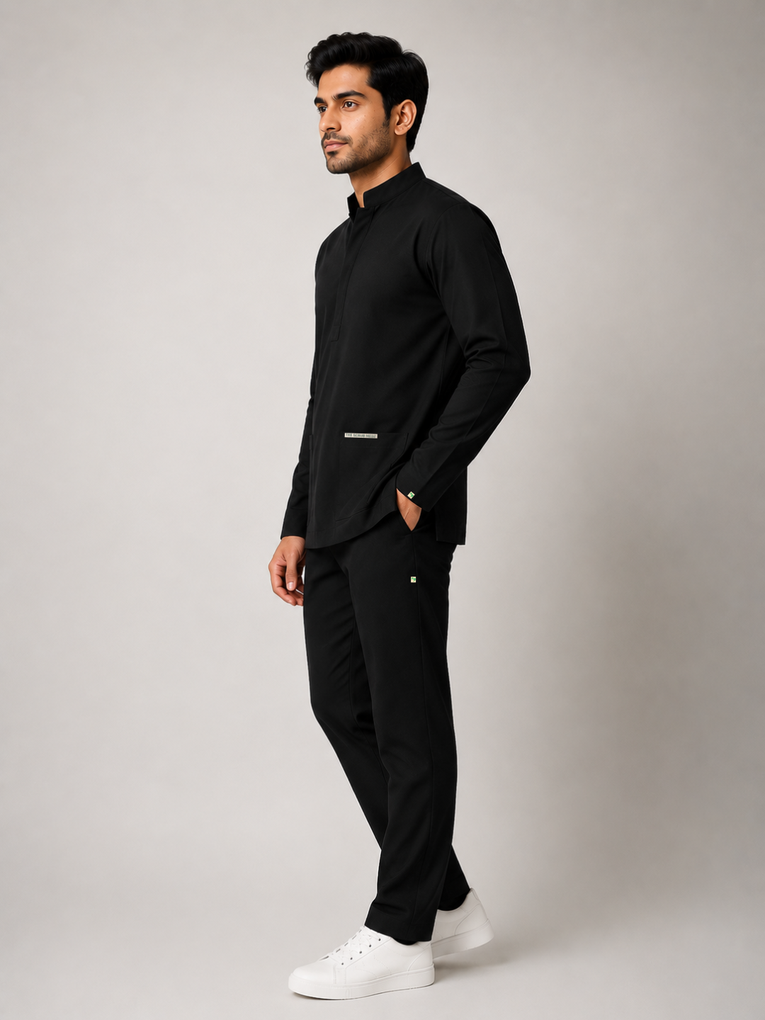 ELITE 6 POCKET MANDARIN (BLACK) MEN