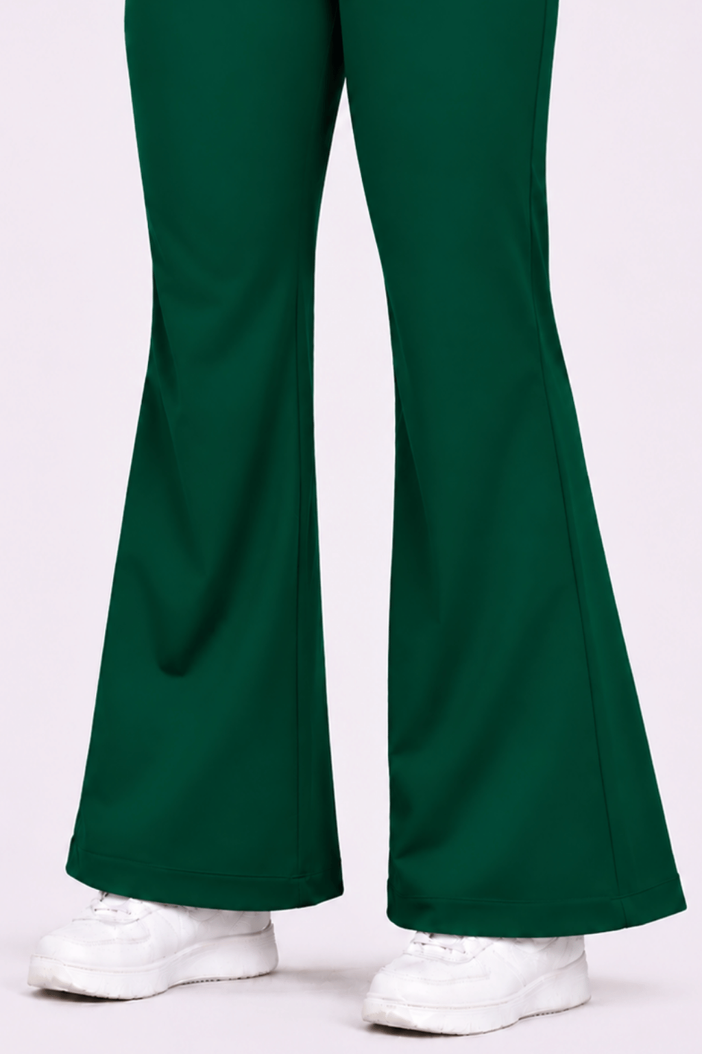 TSM GREEN BOOT CUT SCRUB FOR WOMEN