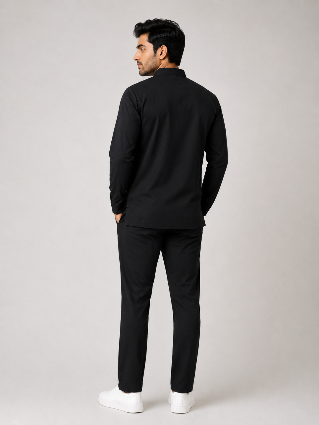 ELITE 6 POCKET MANDARIN (BLACK) MEN