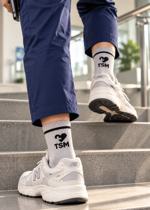 TSM SOCKS GREY PACK OF 3