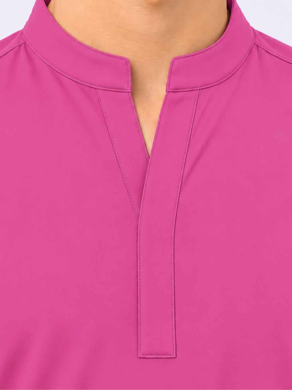 TSM 6 POCKET MANDARIN (PINK) MEN SCRUB