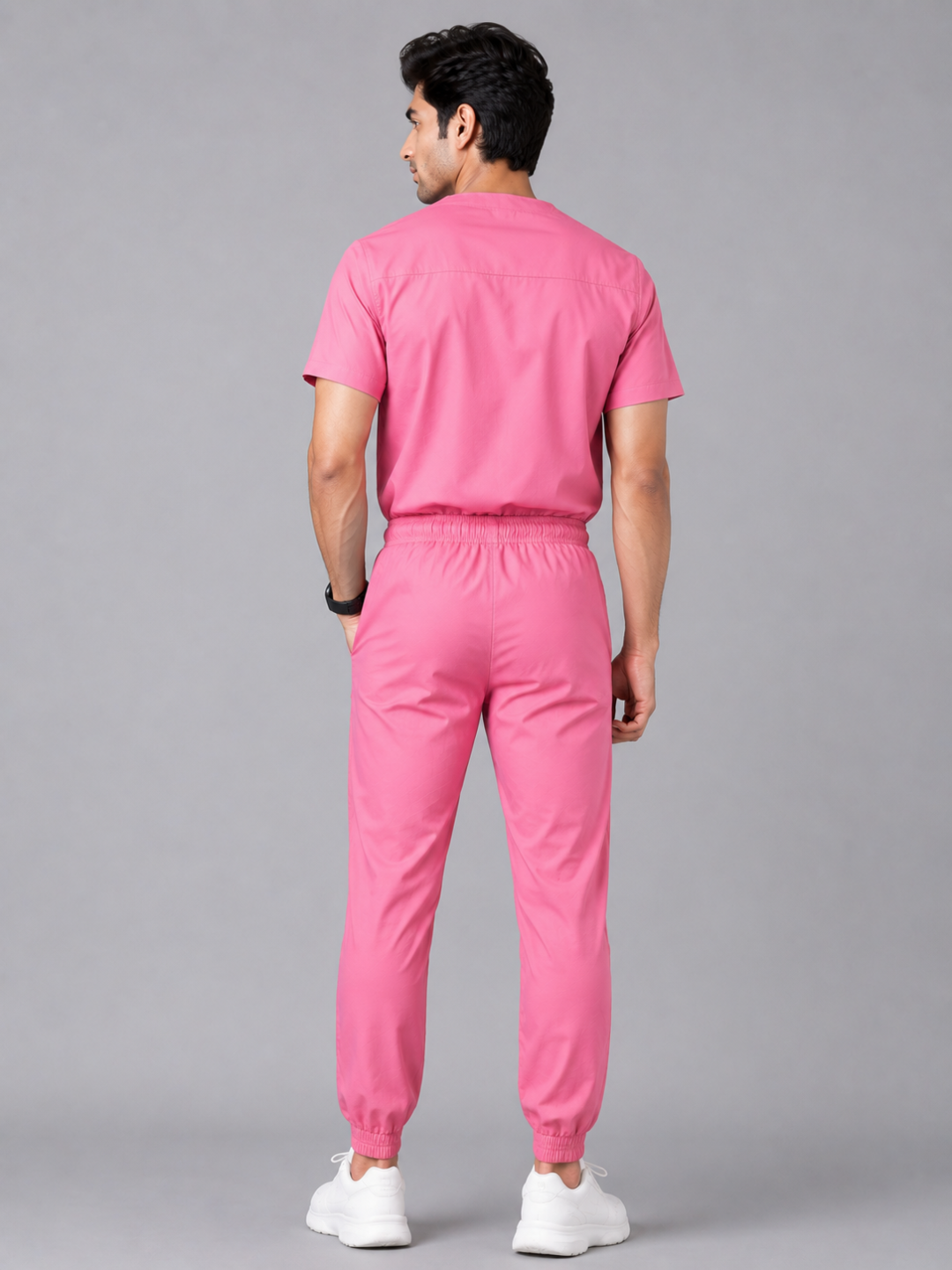 PINK SWASTHYA SUTRA JOGGER JUMPSUIT FOR MEN