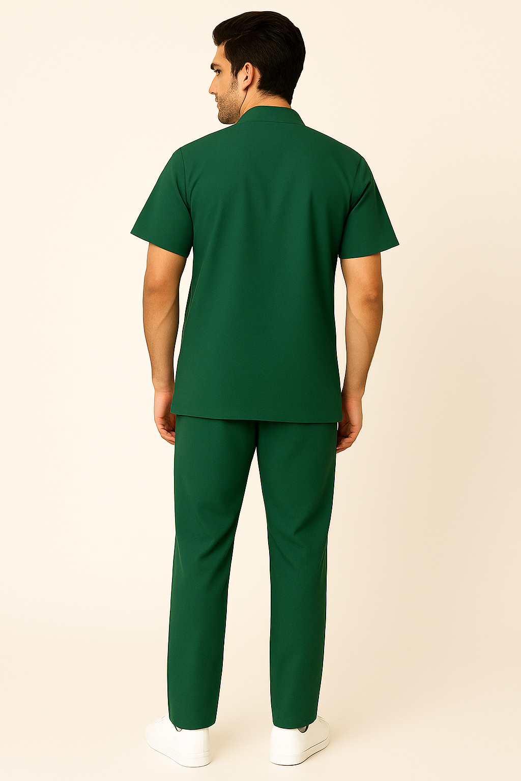 ELITE 6 POCKET MANDARIN (GREEN) MEN SCRUB