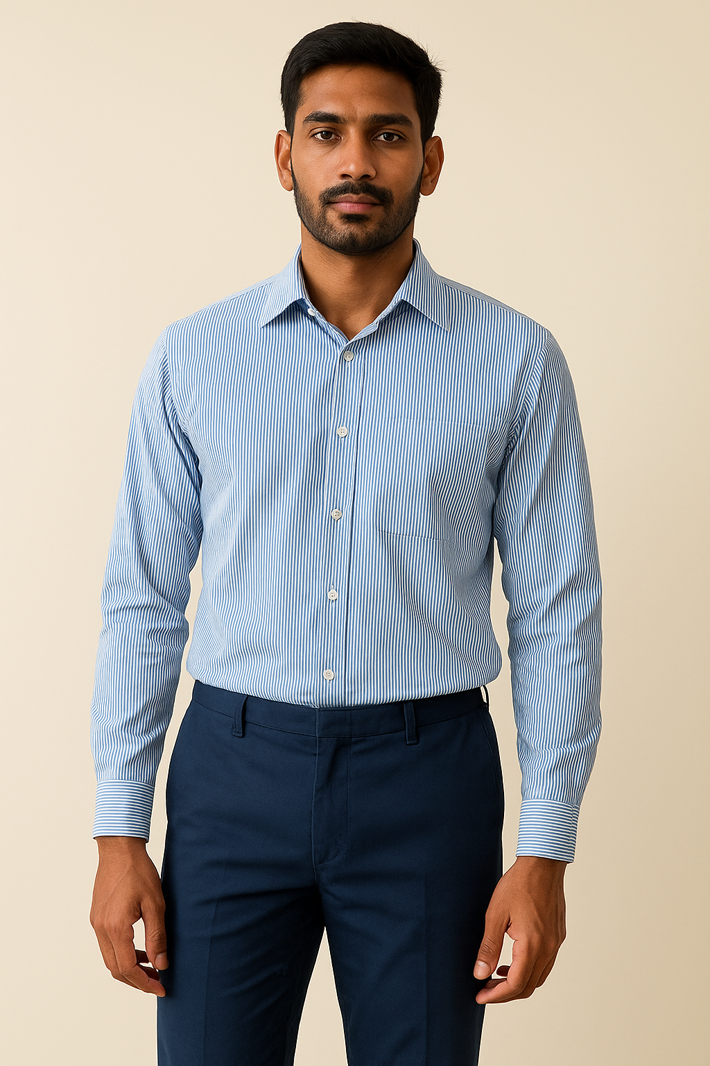 BLUE GDA DRESS FOR MEN