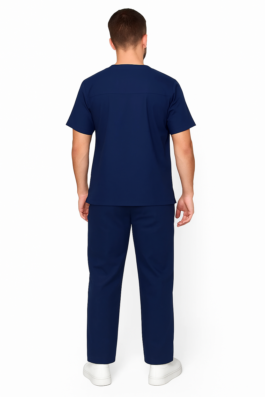PRESTIGE 4 POCKET V NECK (NAVY BLUE) MEN SCRUB