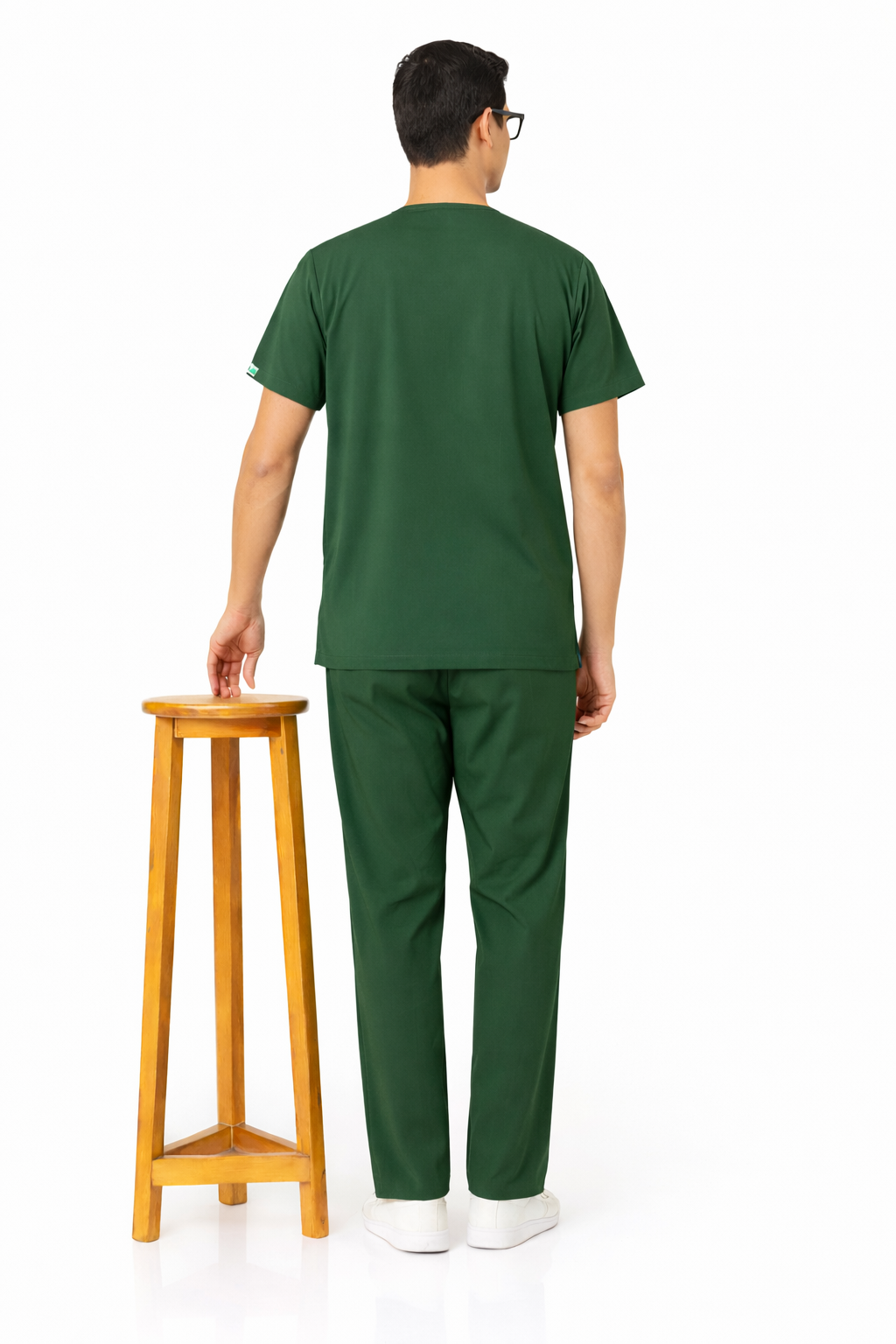 TSM ELITE 6 POCKET MANDARIN (GREEN) MENS SCRUB