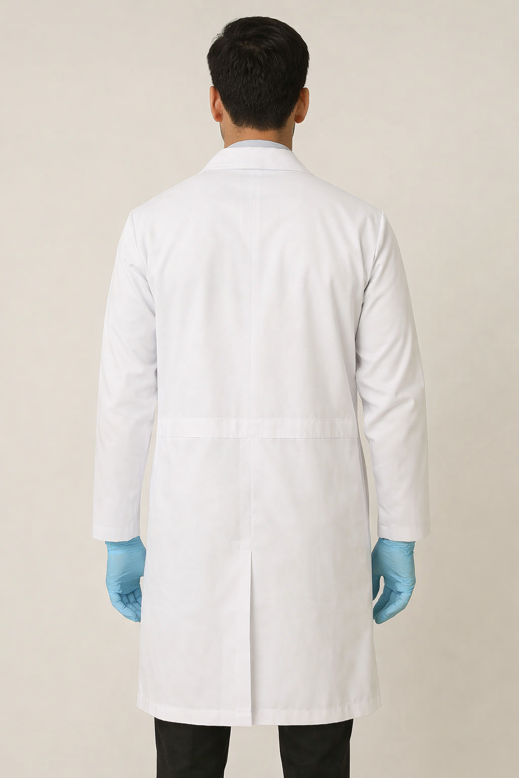 WHITE FULL SLEEVE LAB COAT FOR MEN