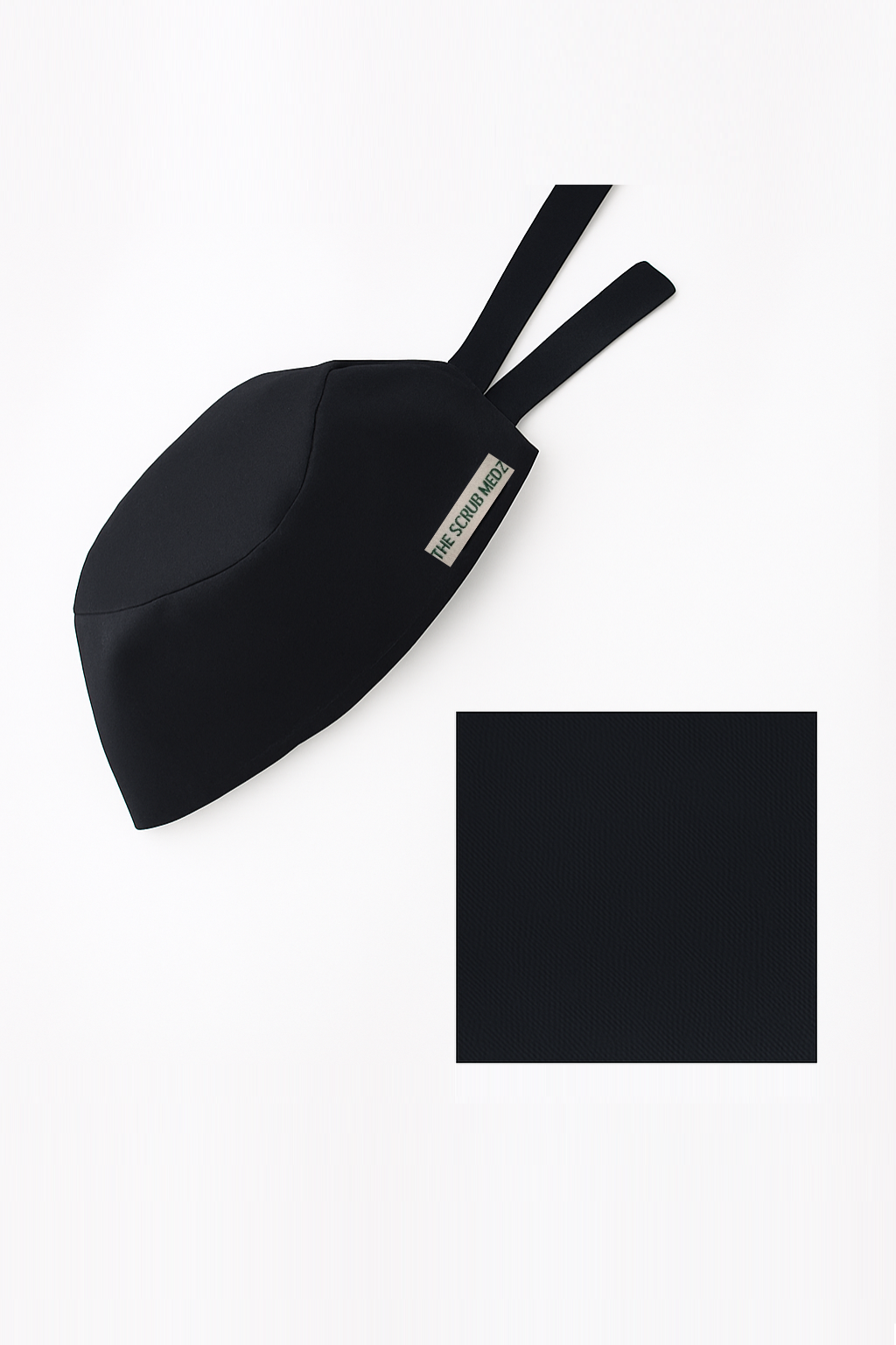 BLACK CLASSIC SURGEON CAP