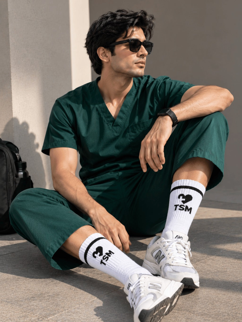 TSM SOCKS WHITE PACK OF 3